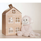 Martin The Plush Sitting Light Brown Monkey 22 cm