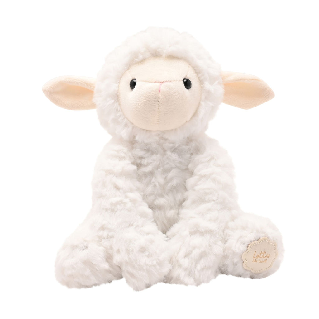 Lottie The Plush Sitting White Lamb 22 cm