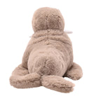 Walter The Plush Brown Walrus Glow In The Dark Teeth 30 cm