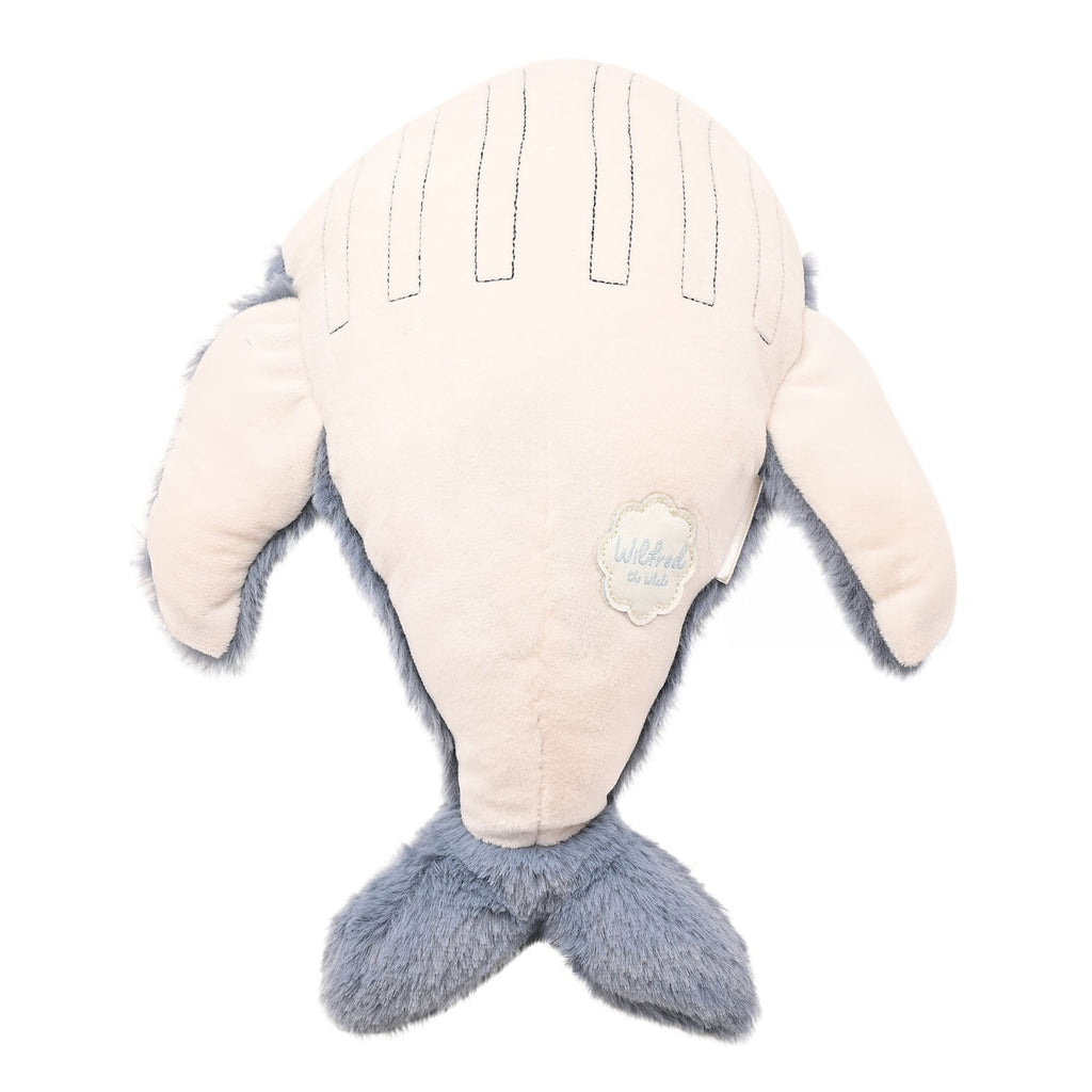 Wilfred The Plush Dark Blue Whale 28 cm