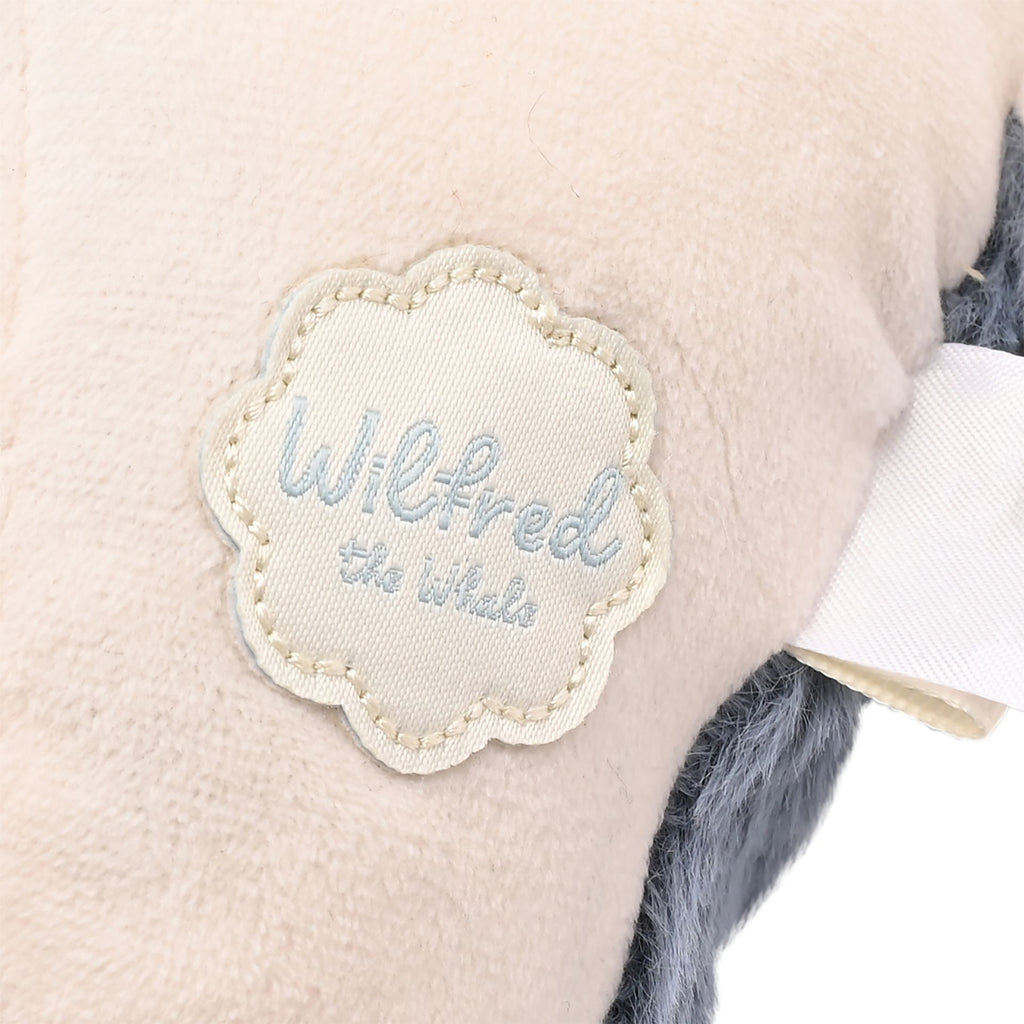 Wilfred The Plush Dark Blue Whale 28 cm