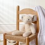 Ellie The Plush Long Leg Cream Elephant 35 cm
